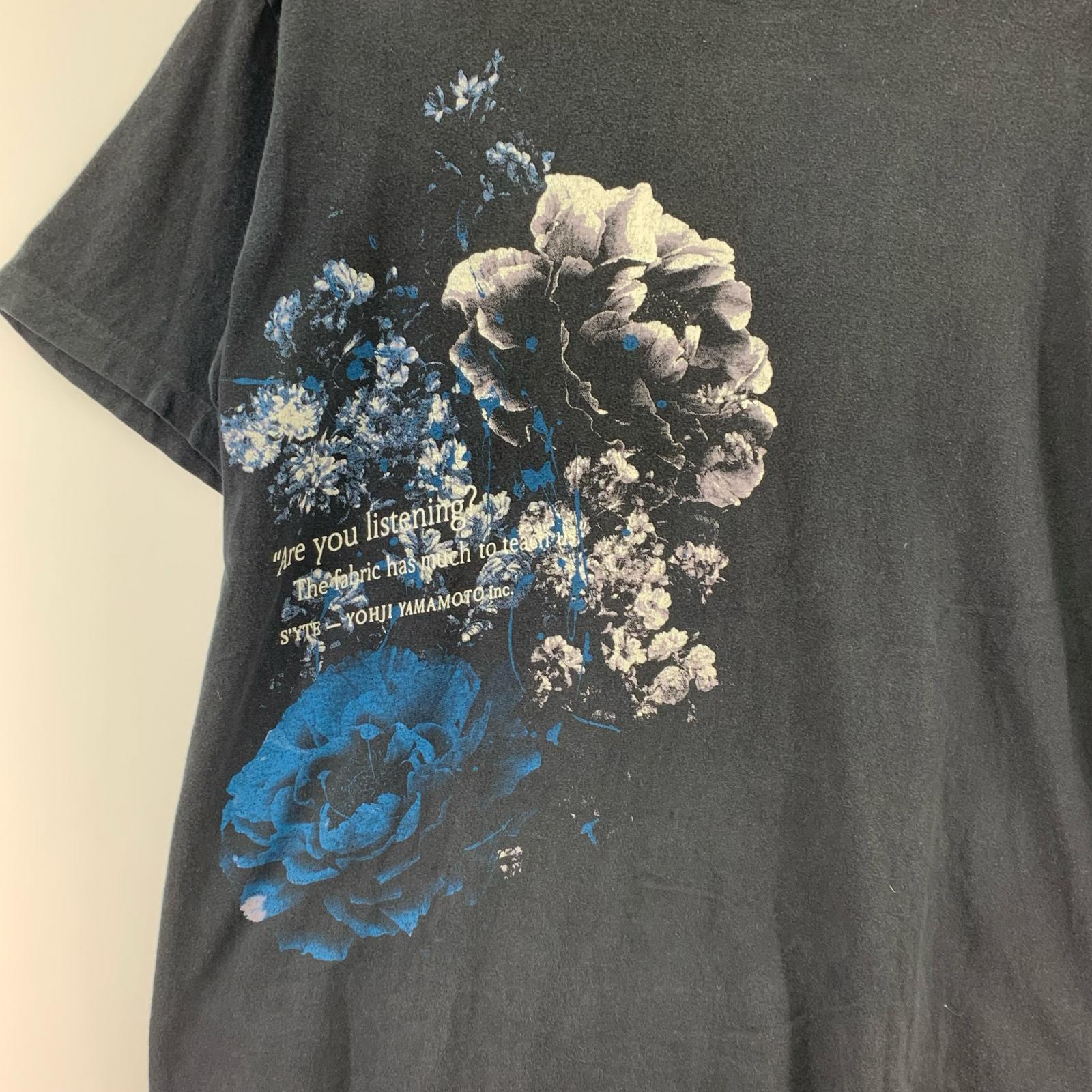 半袖Ｔシャツ S’YTE プリントTシャツ BLK ブラック