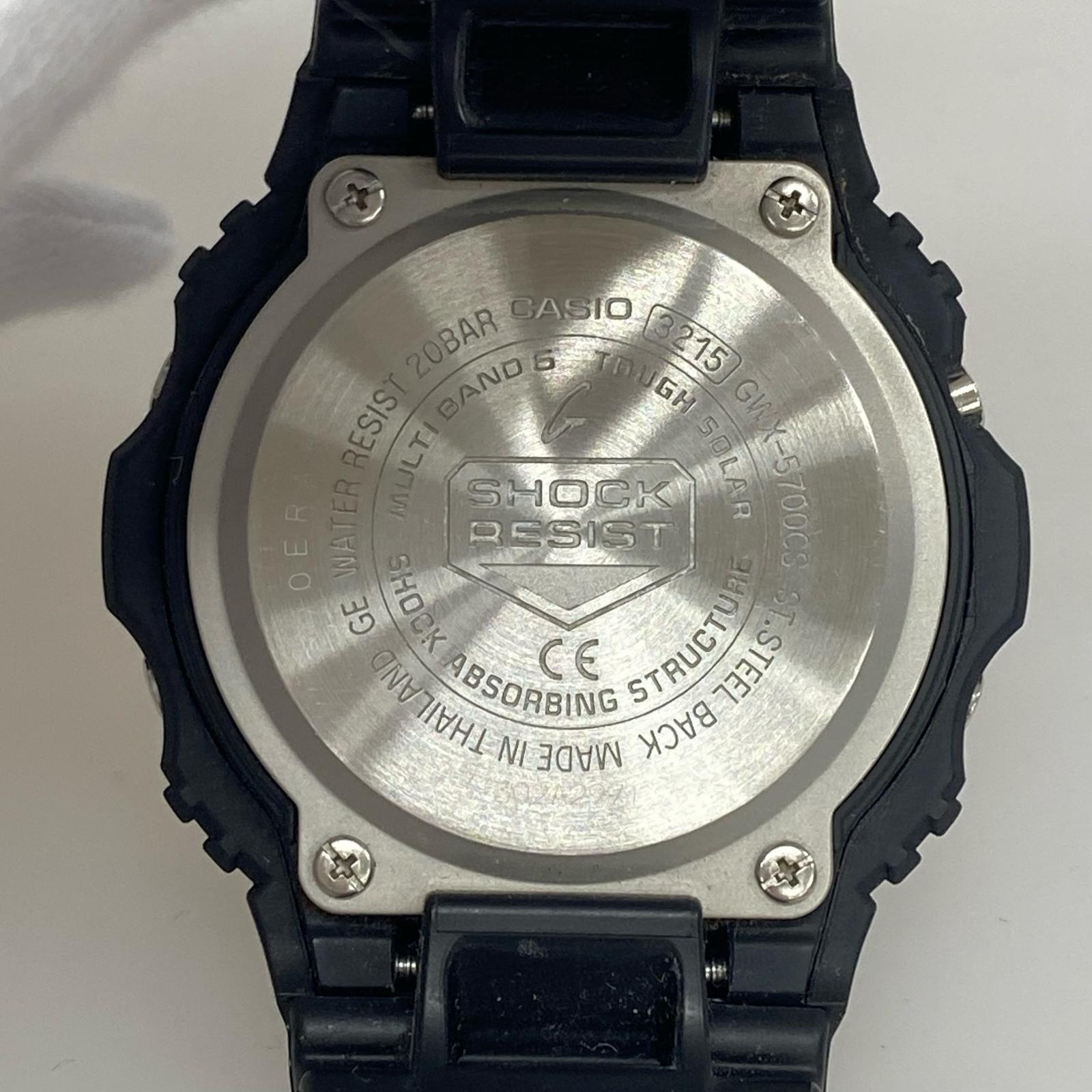 腕時計 CASIO G-SHOCK GWX-5700CS ソーラー 腕時計 ブラック