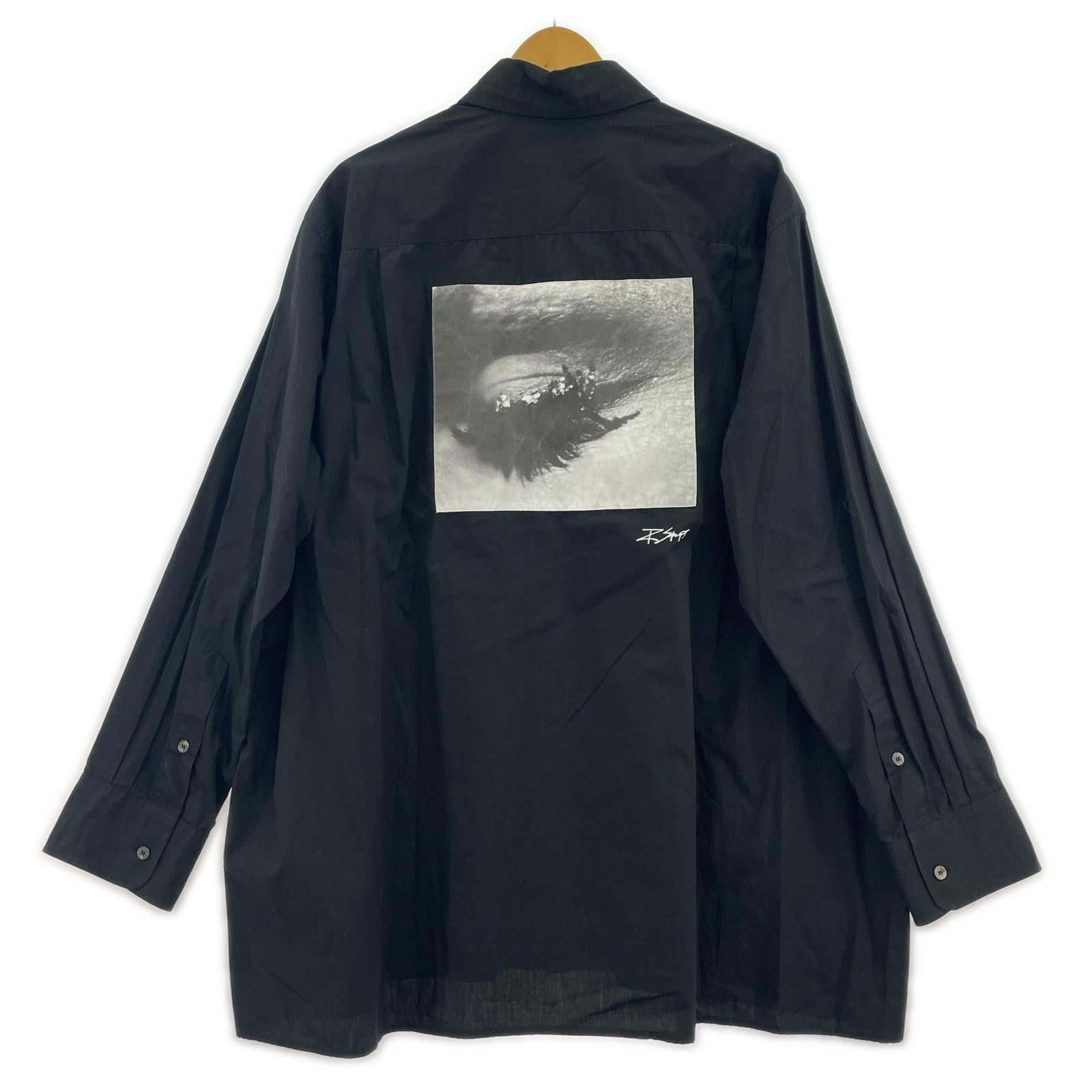 長袖シャツ th PRODUCTS　パッチワークシャツ　黒（1） 1 ブラック