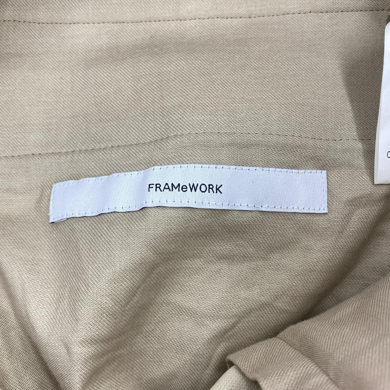 パンツ 25SS セミフレアパンツ BEG 36 ベージュ