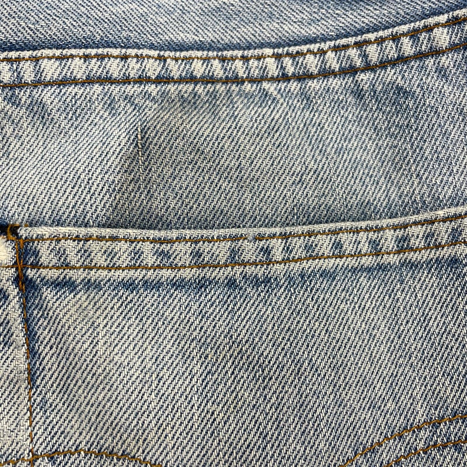 デニムパンツ 80s 501 赤耳 USA製 刻印524 ブルー