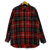 長袖シャツ THE NORTH FACE ウール タータンチェックシャツ (L)