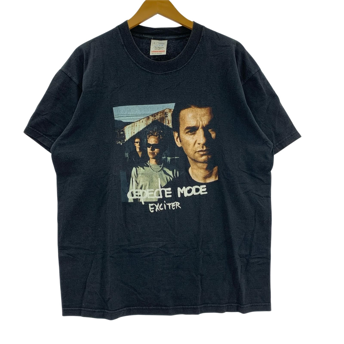 半袖Ｔシャツ DEPECHE MODE EXCITER TOUR (L) 黒 L ブラック