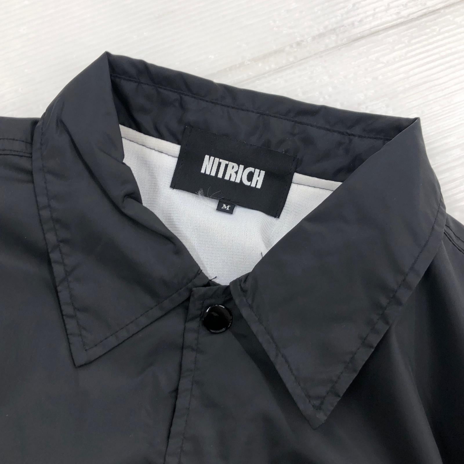 ジャケット NITRICH コーチジャケット M M ブラック