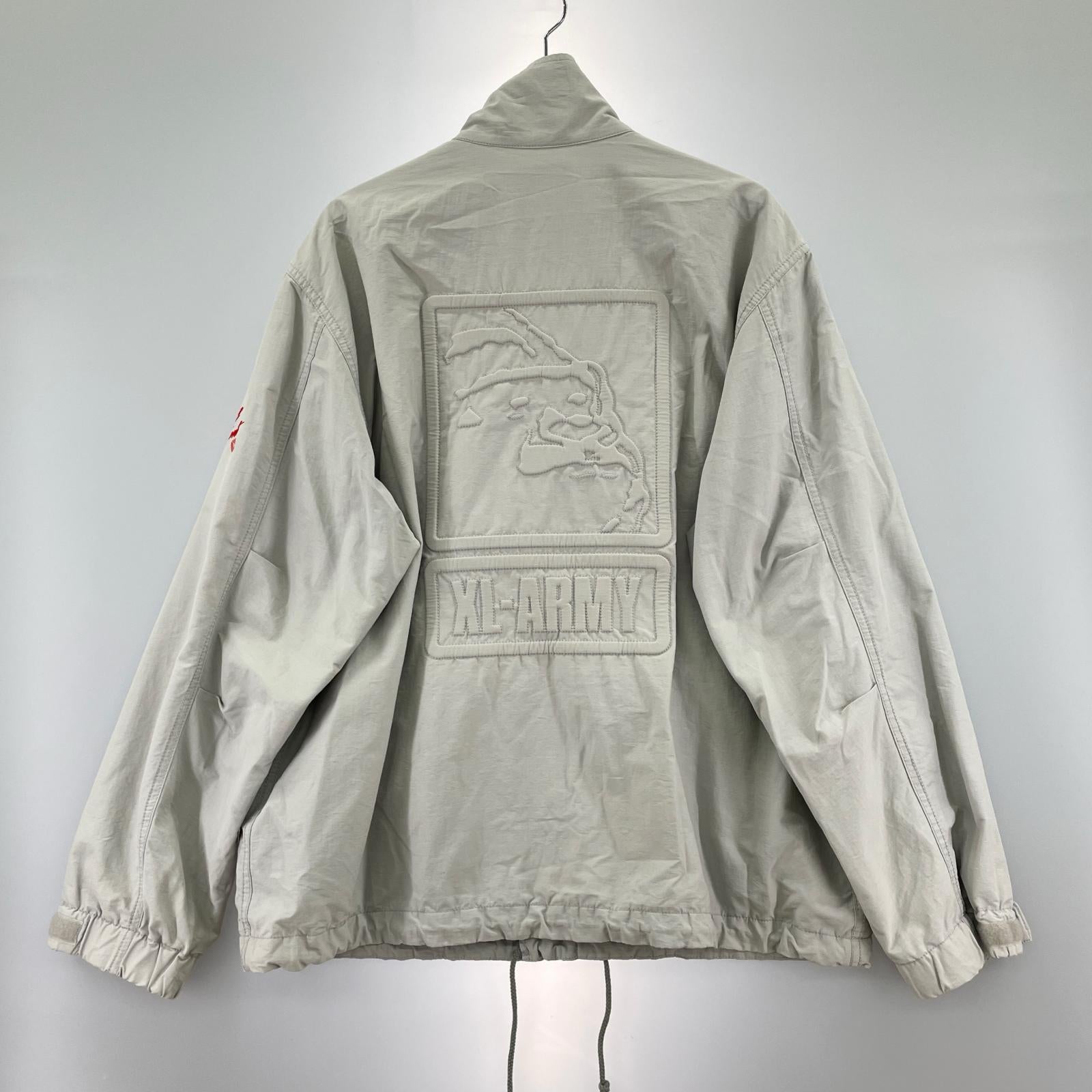 ブルゾン XL-ARMY JACKET/L/101211021005/GRY L グレー