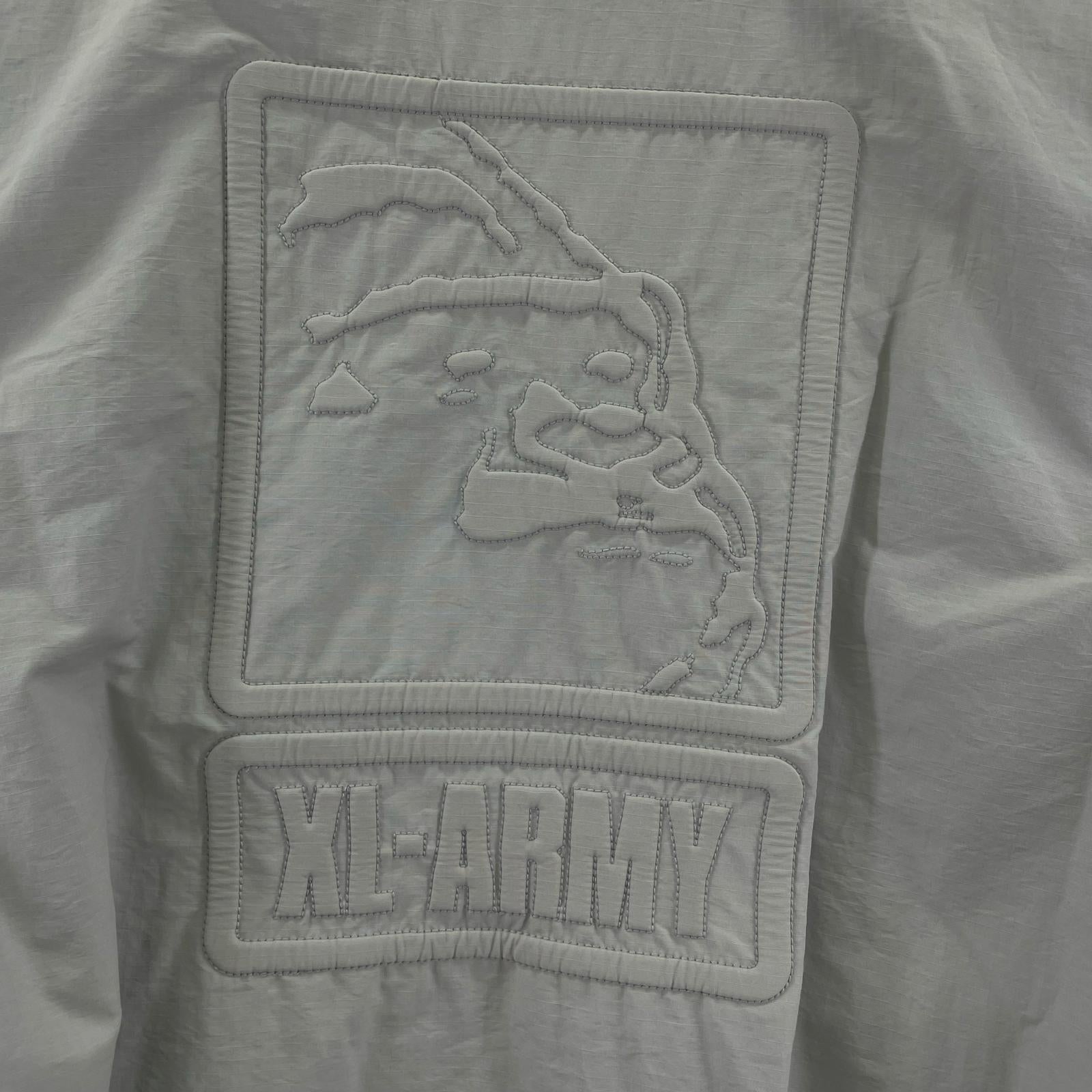ブルゾン XL-ARMY JACKET/L/101211021005/GRY L グレー