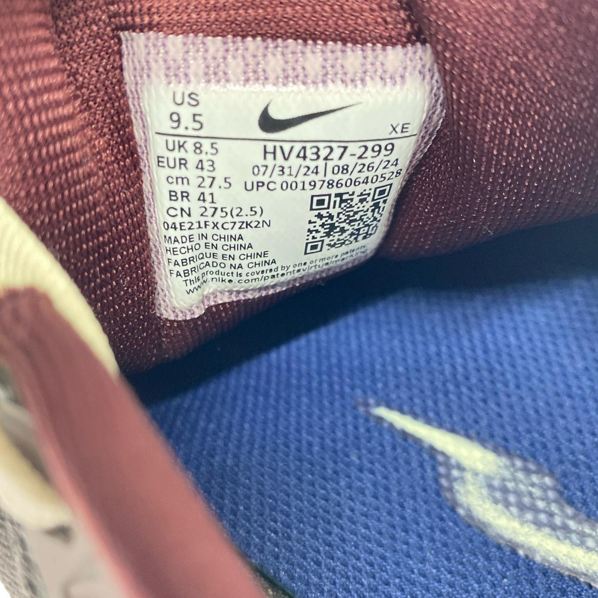 スニーカー Pegasus 41 Premium/27.5cm 27.5cm (US9 1/2 UK9 EU45) グレー