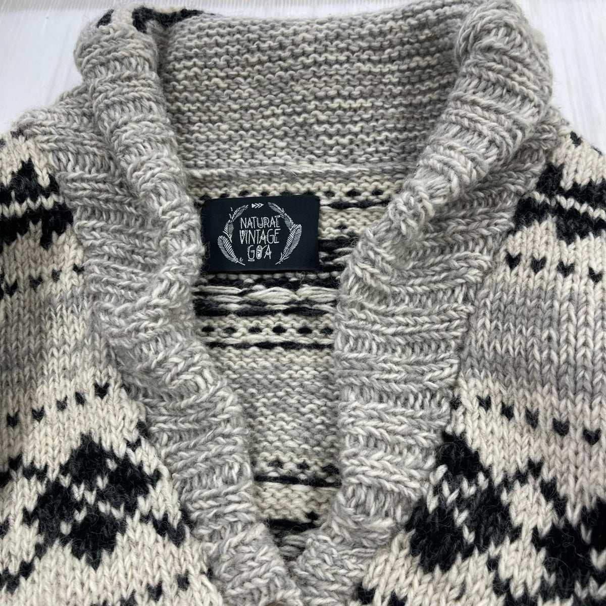 ジャケット ｶｳﾁﾝﾆｯﾄ
