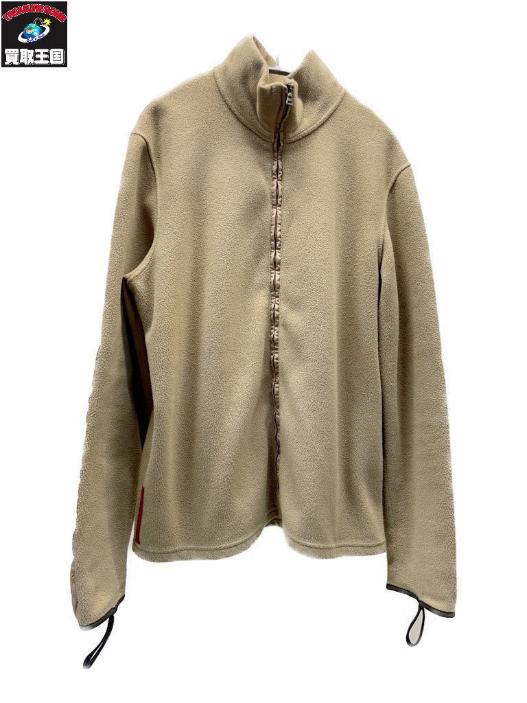 00s PRADA SPORT ナイロン切替フリースジャケット M