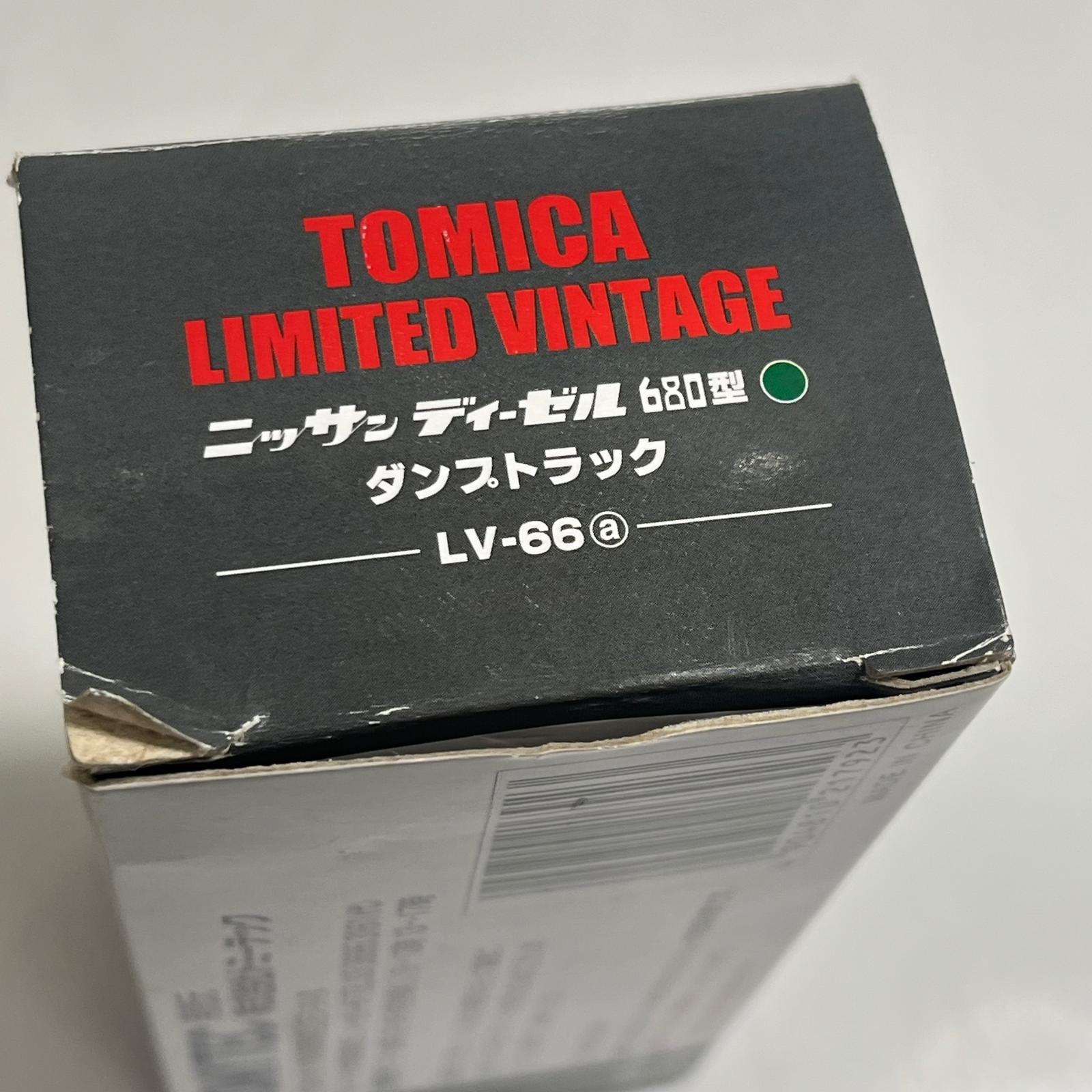 トミーテック LIMITED VINTAGE ニッサン ディーゼル 680型 トミーテック　LIMITED VINTAGE ニッサン ディーゼル 680型 LV-66a トミカ