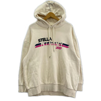 パーカー STELLA McCARTNEY ロゴプルオーバーパーカー ベージュ (38) 38 ベージュ