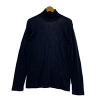 ニット PLEATS PLEASE タートルネックセーター PP53-KK020 紺 (3) 3
