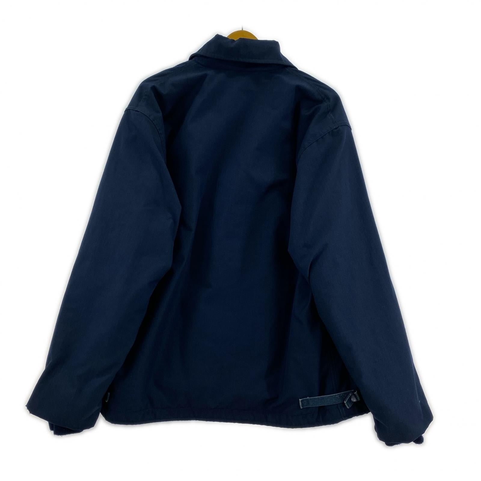 ミリタリージャケット 90s US.NAVY アラミドデッキジャケット XL ネイビー