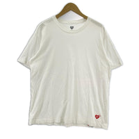 半袖Ｔシャツ 胸ポケット コットン 白 M ホワイト
