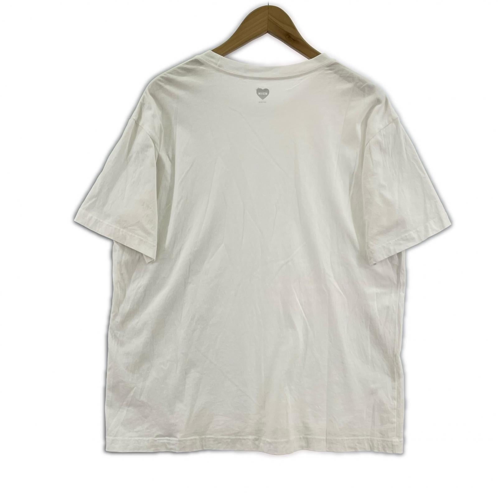 半袖Ｔシャツ 胸ポケット コットン 白 M ホワイト