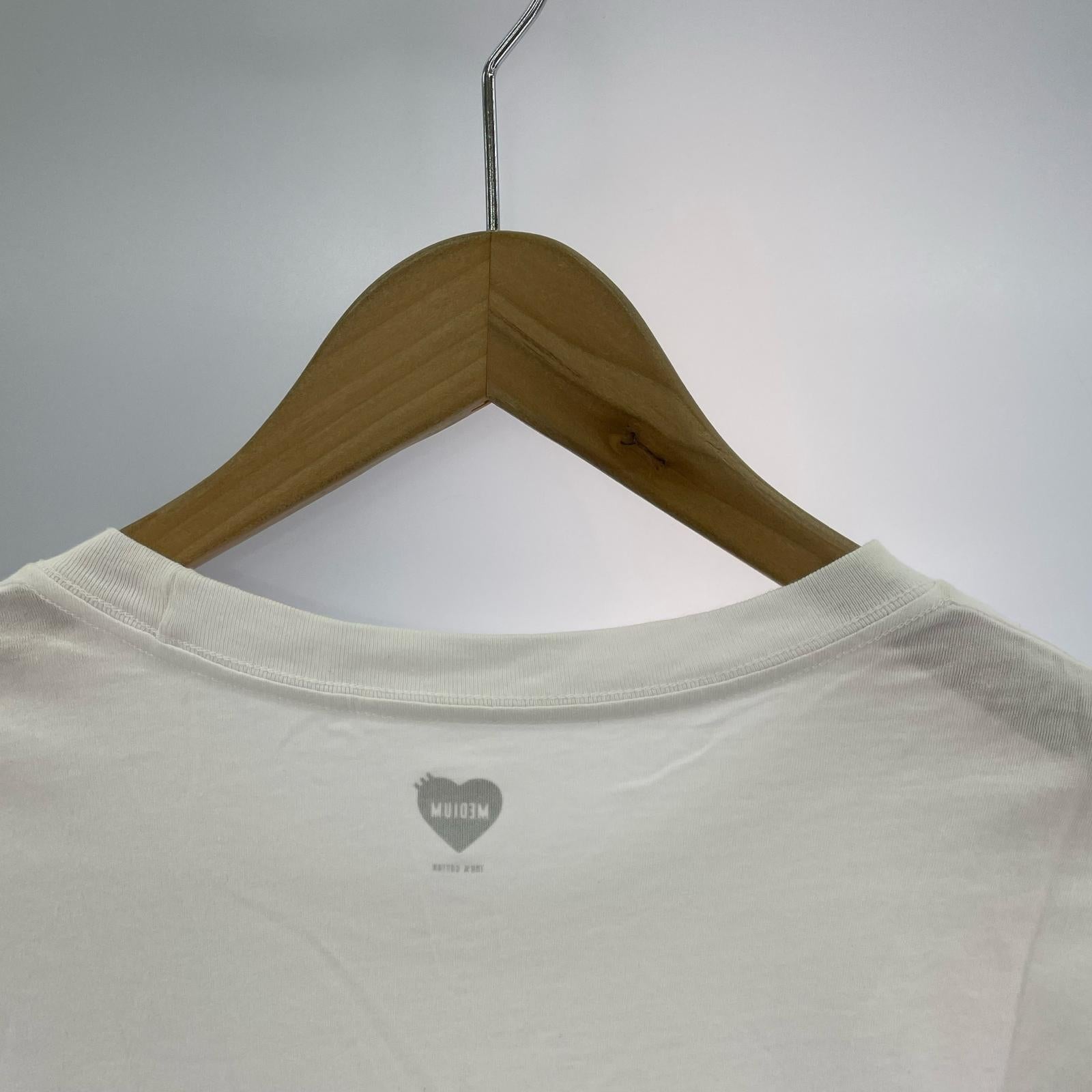 半袖Ｔシャツ 胸ポケット コットン 白 M ホワイト