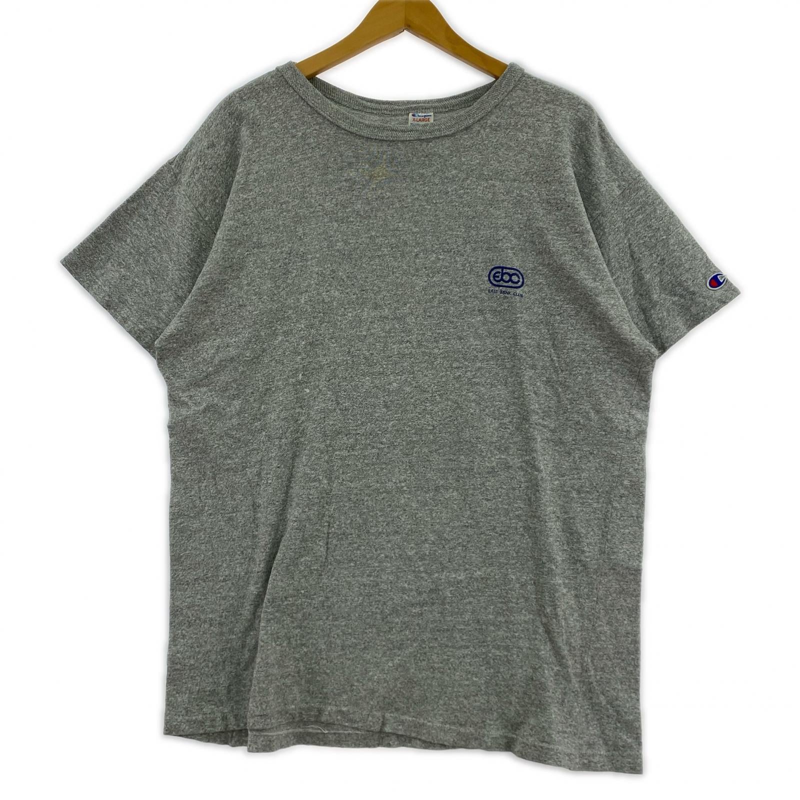 半袖Ｔシャツ プリントトリコ 杢グレー XL グレー
