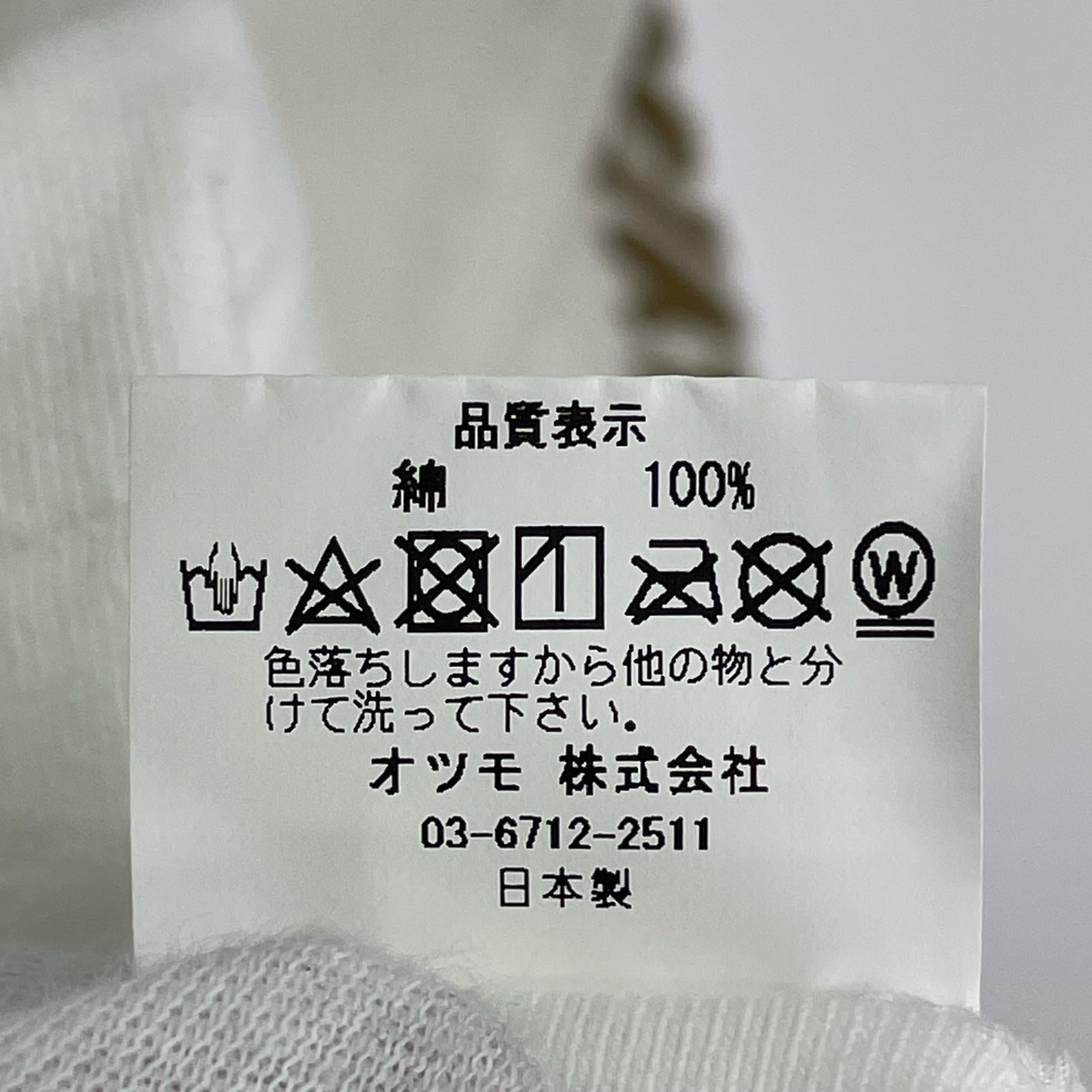 長袖Ｔシャツ プリントTee　white　XXL ホワイト