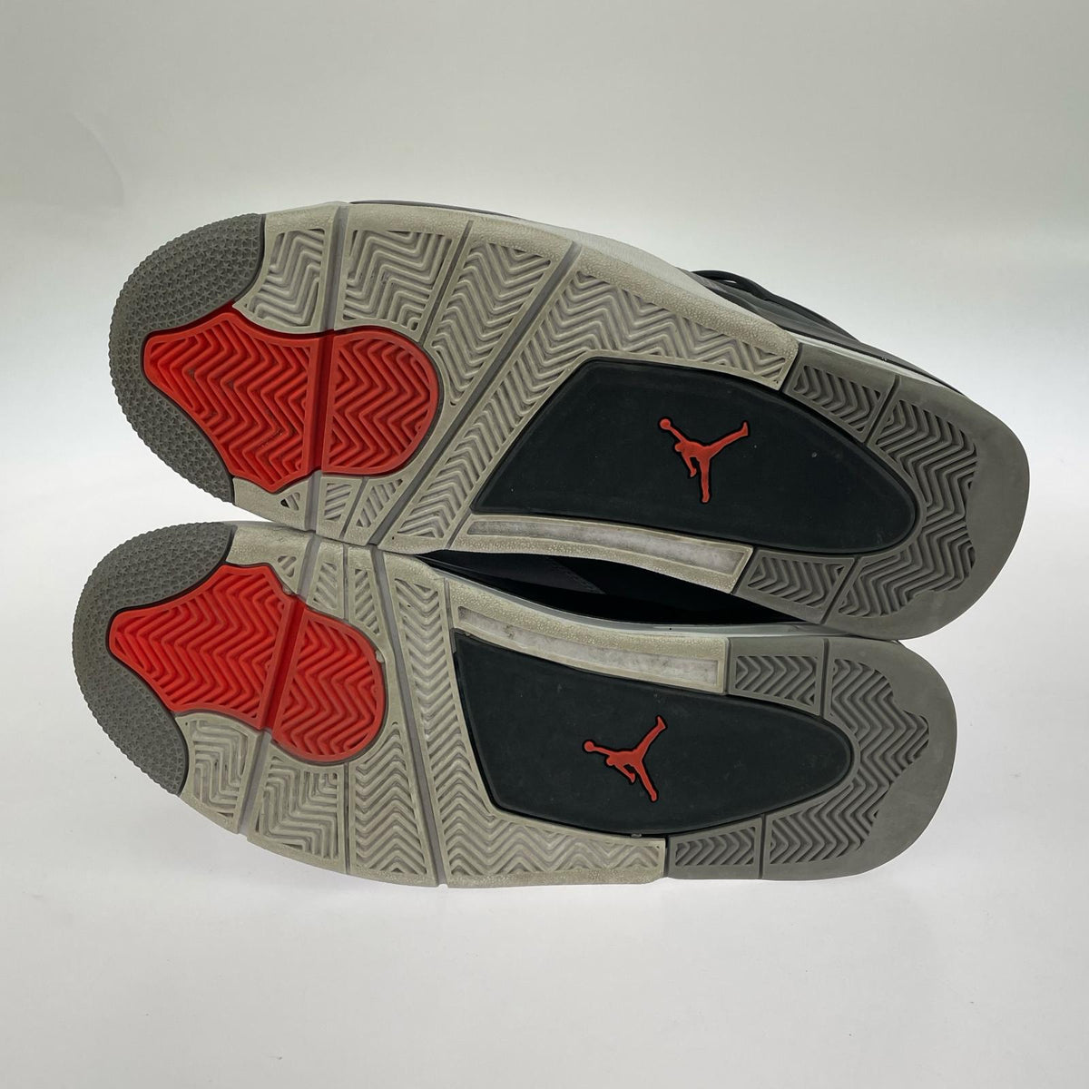 スニーカー AIR JORDAN 4 RETRO INFRARED 28.5cm 28.5cm (US10 1/2 UK10 EU47) グレー