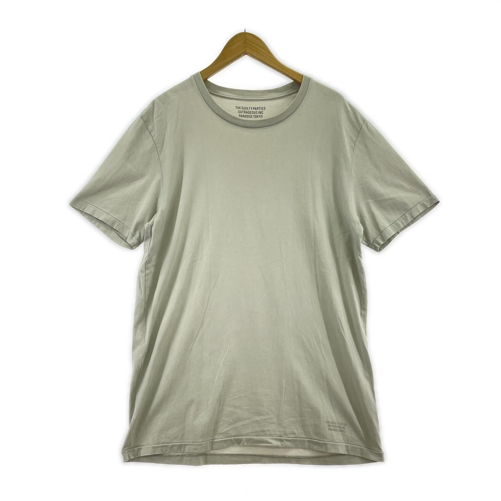 半袖Ｔシャツ OPEN NECK Tee グレー L L グレー
