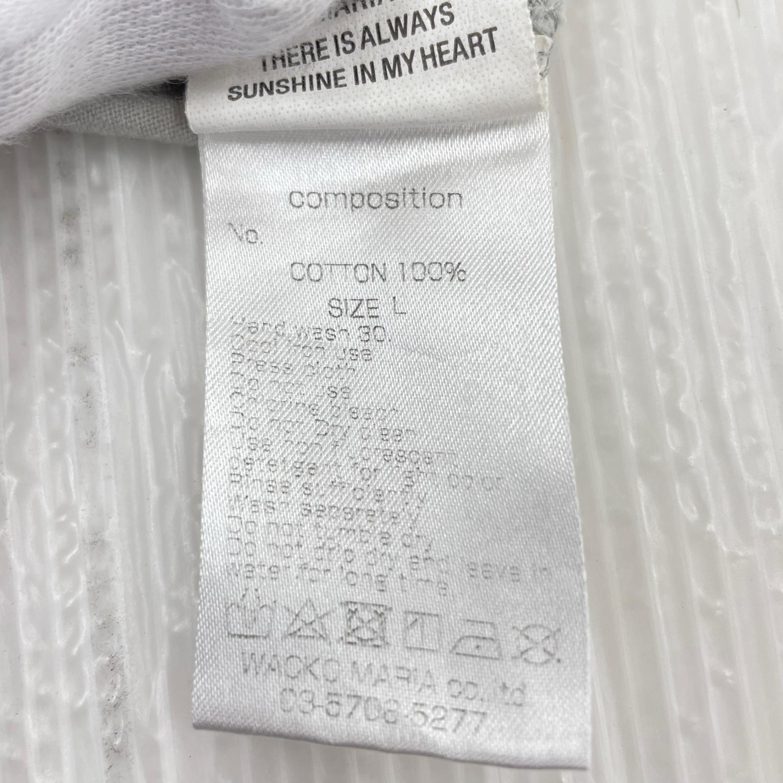 半袖Ｔシャツ OPEN NECK Tee グレー L L グレー