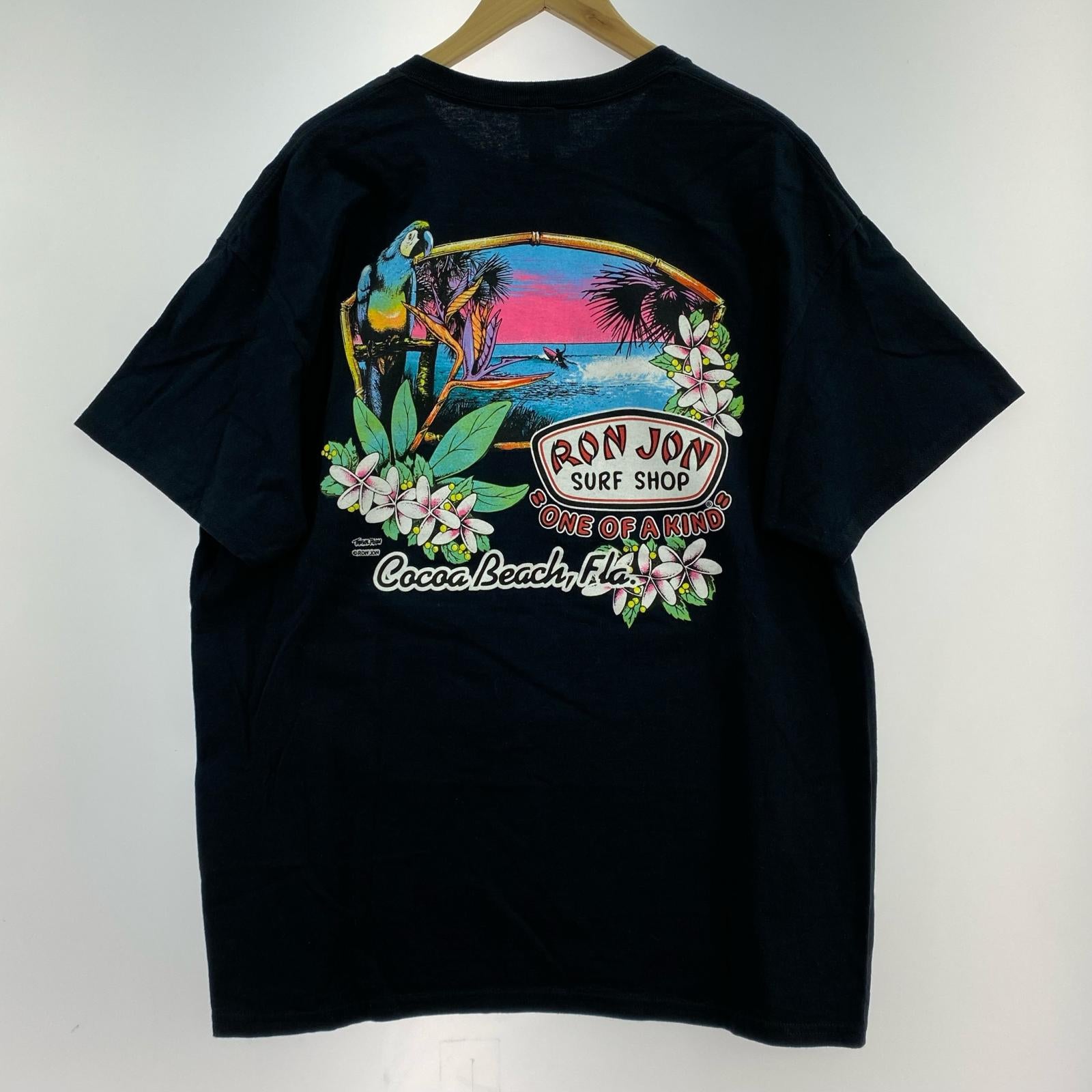 半袖Ｔシャツ RON JON サーフ ショップ 黒 （XL） ブラック