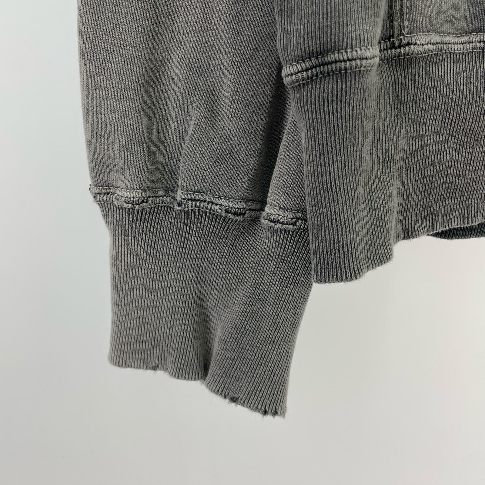 スウェット 加工両Vスウェット L グレー