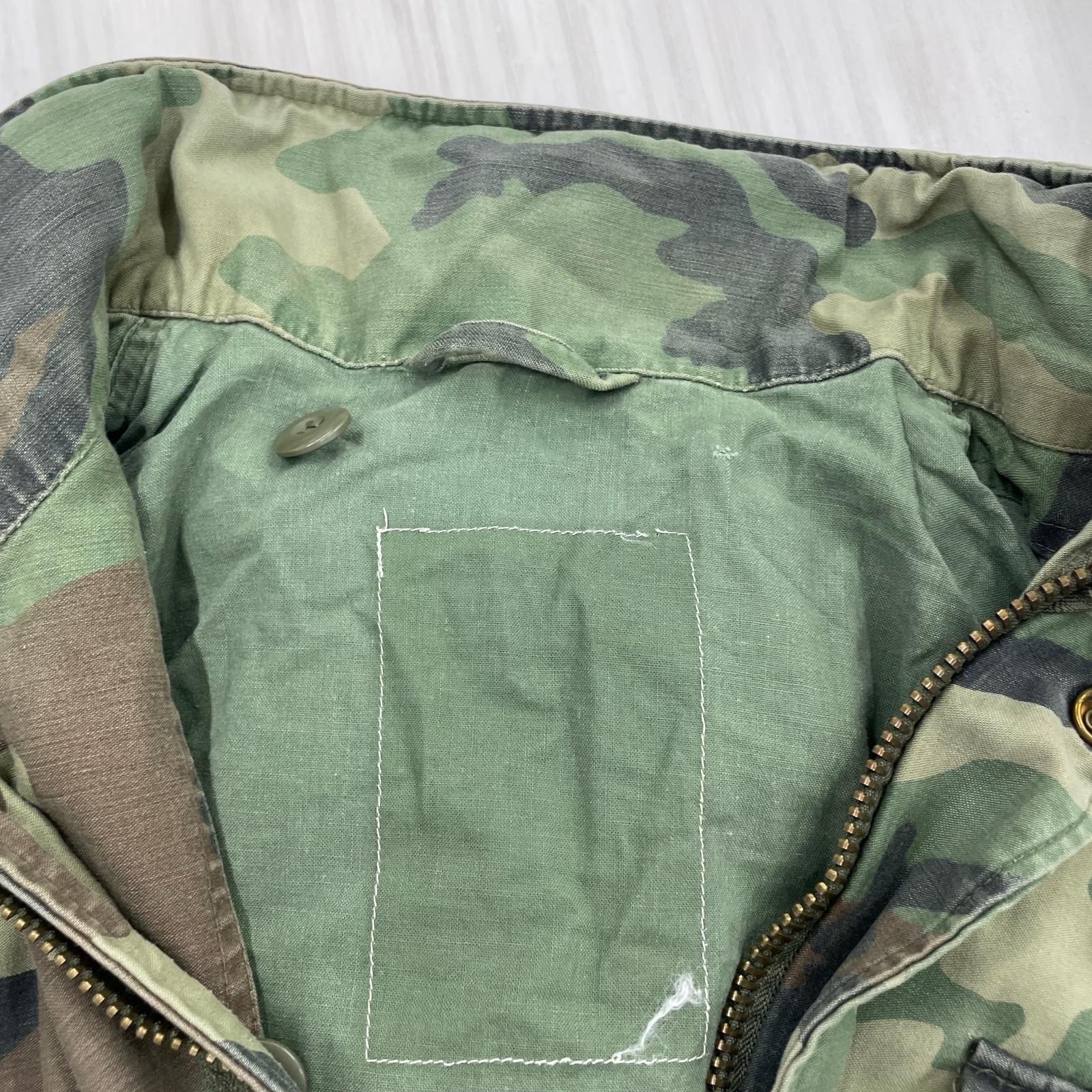 ミリタリージャケット 80s U.S.ARMY M-65 ウッドランドカモフィールドジャケット