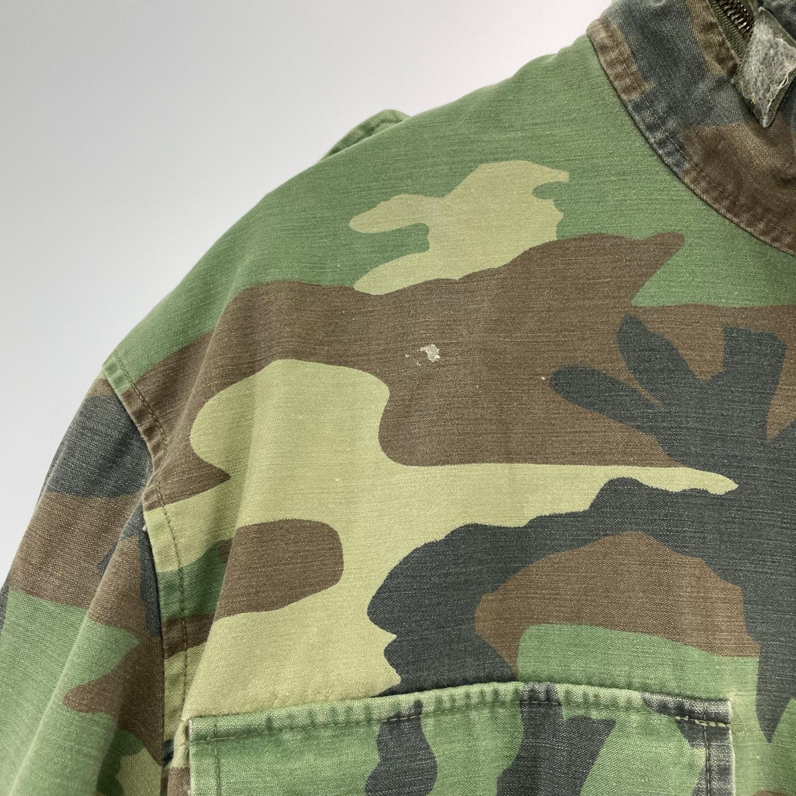 ミリタリージャケット 80s U.S.ARMY M-65 ウッドランドカモフィールドジャケット