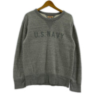 スウェット U.S.NAVY グレー (M) M