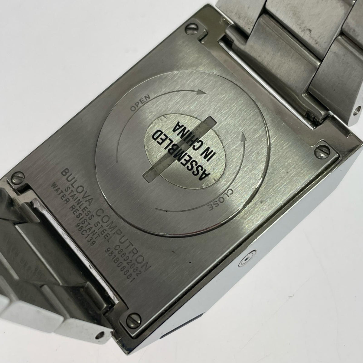 腕時計 BULOVA　コンピュートロン シルバー