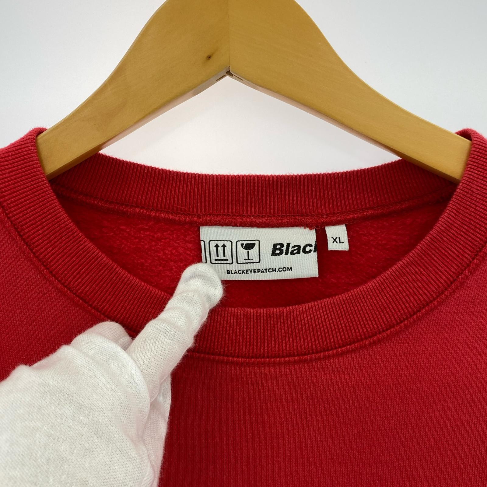 スウェット 取扱注意 赤 (XL) レッド