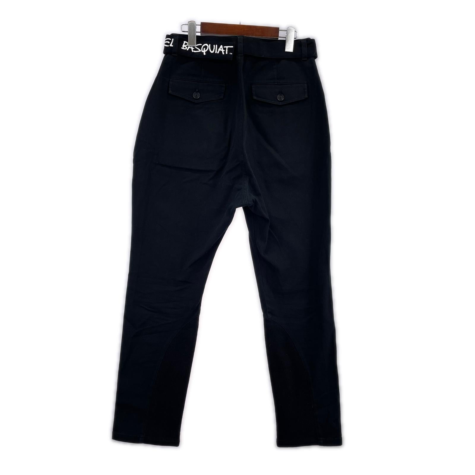 パンツ glamb ×JEAN MICHEL BASQUIAT PANTS 1 BLK 1 ブラック