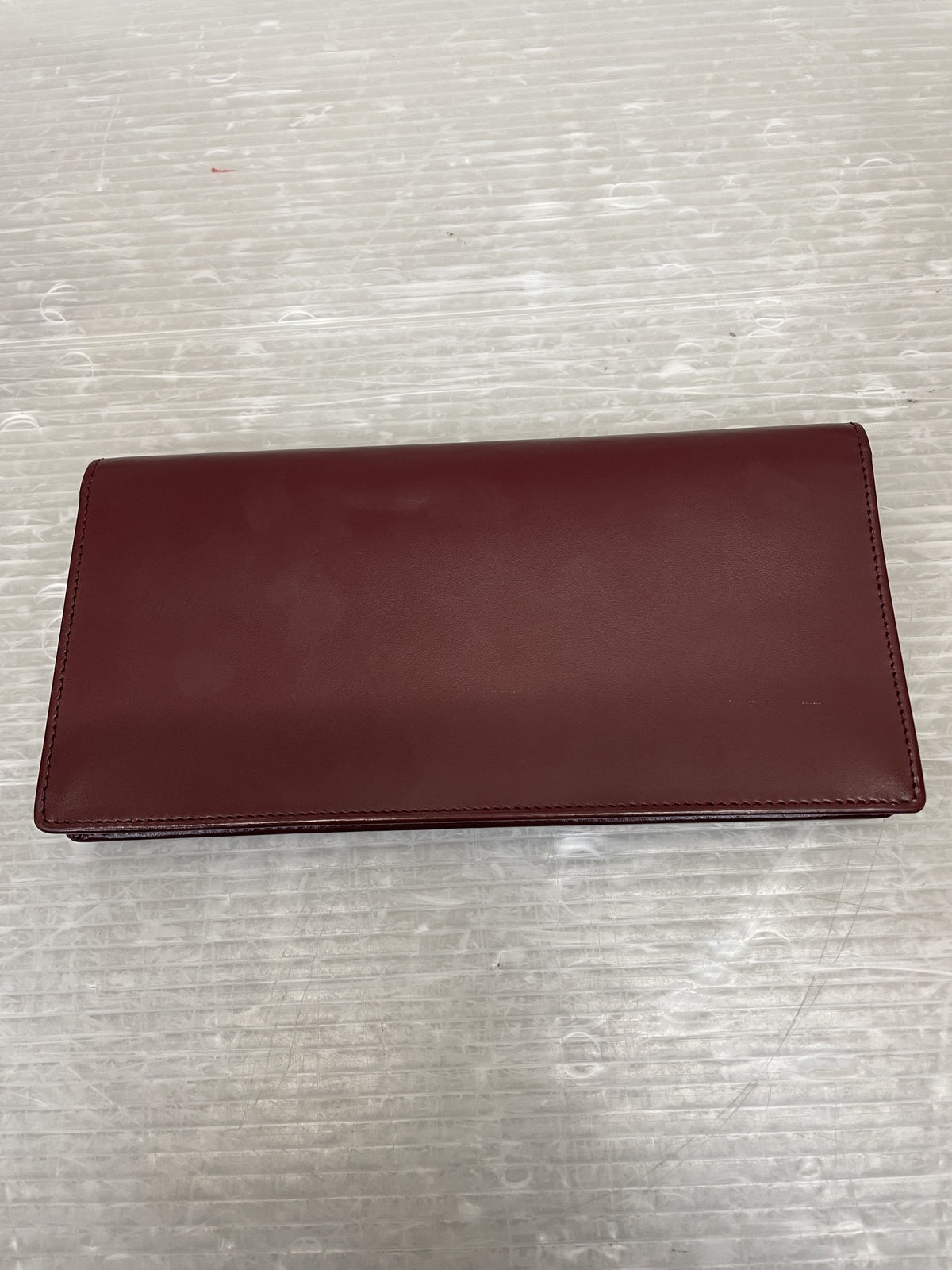 Cartier マストライン ロングウォレット ボルドー