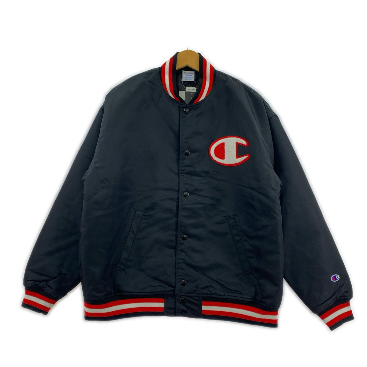 ジャケット BASEBALL JACKET (M) 黒 M ブラック