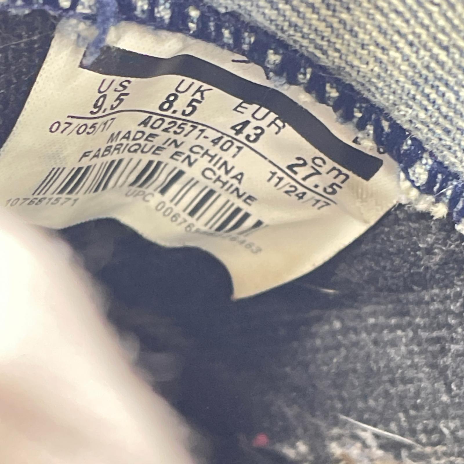 スニーカー ×LEVI'S AIR JORDAN 4 RETRO AO2571-401 27.5cm (US9 1/2 UK9 EU45)