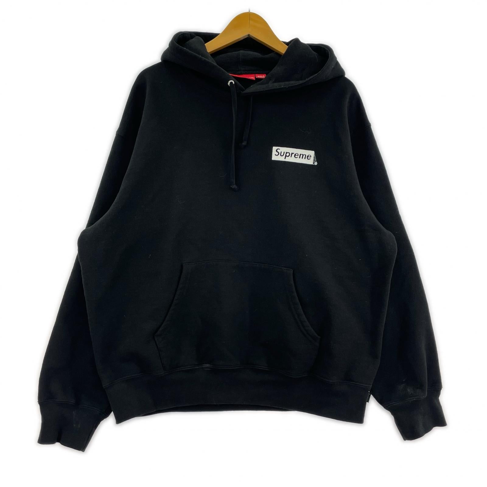 パーカー Supreme catwoman hooded sweatshirt 黒 (M) M ブラック