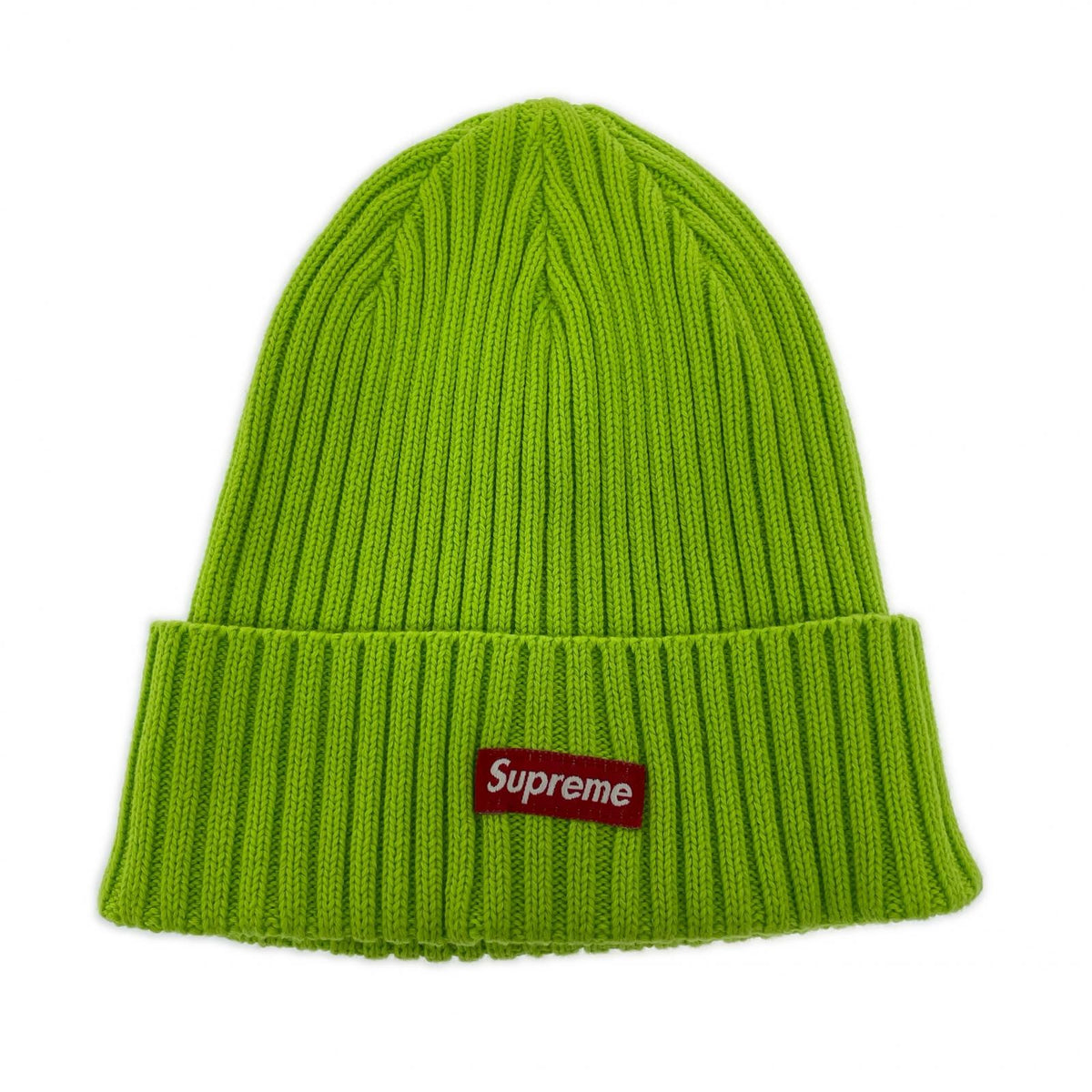 ニットキャップ 19SS Overdyed Beanie 黄緑 グリーン