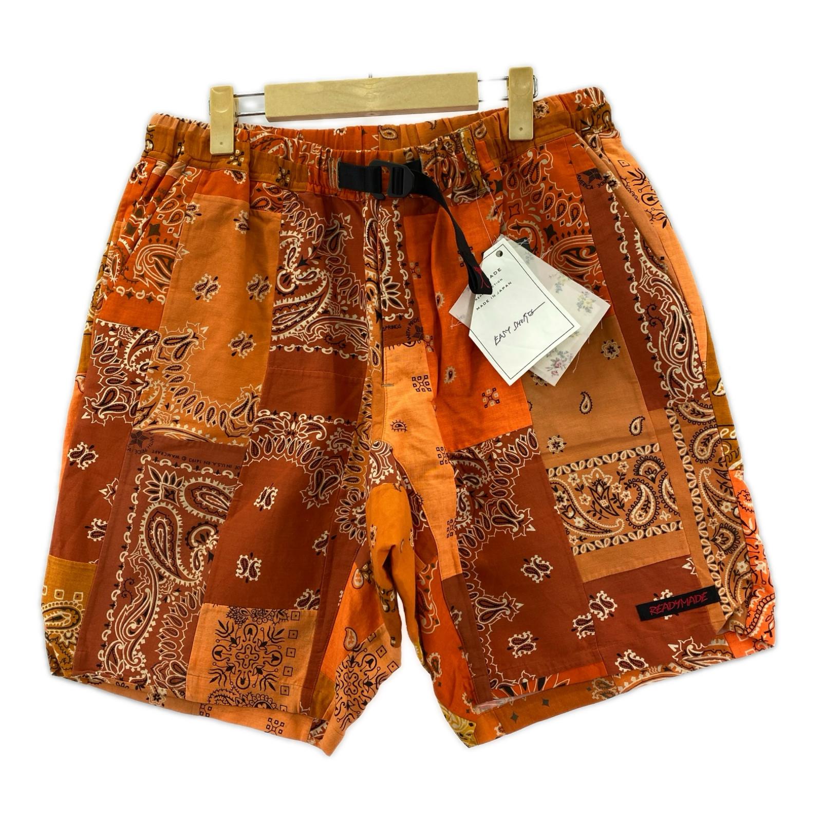 ショートパンツ Warm Bandana Easy Shorts(2) 2 オレンジ