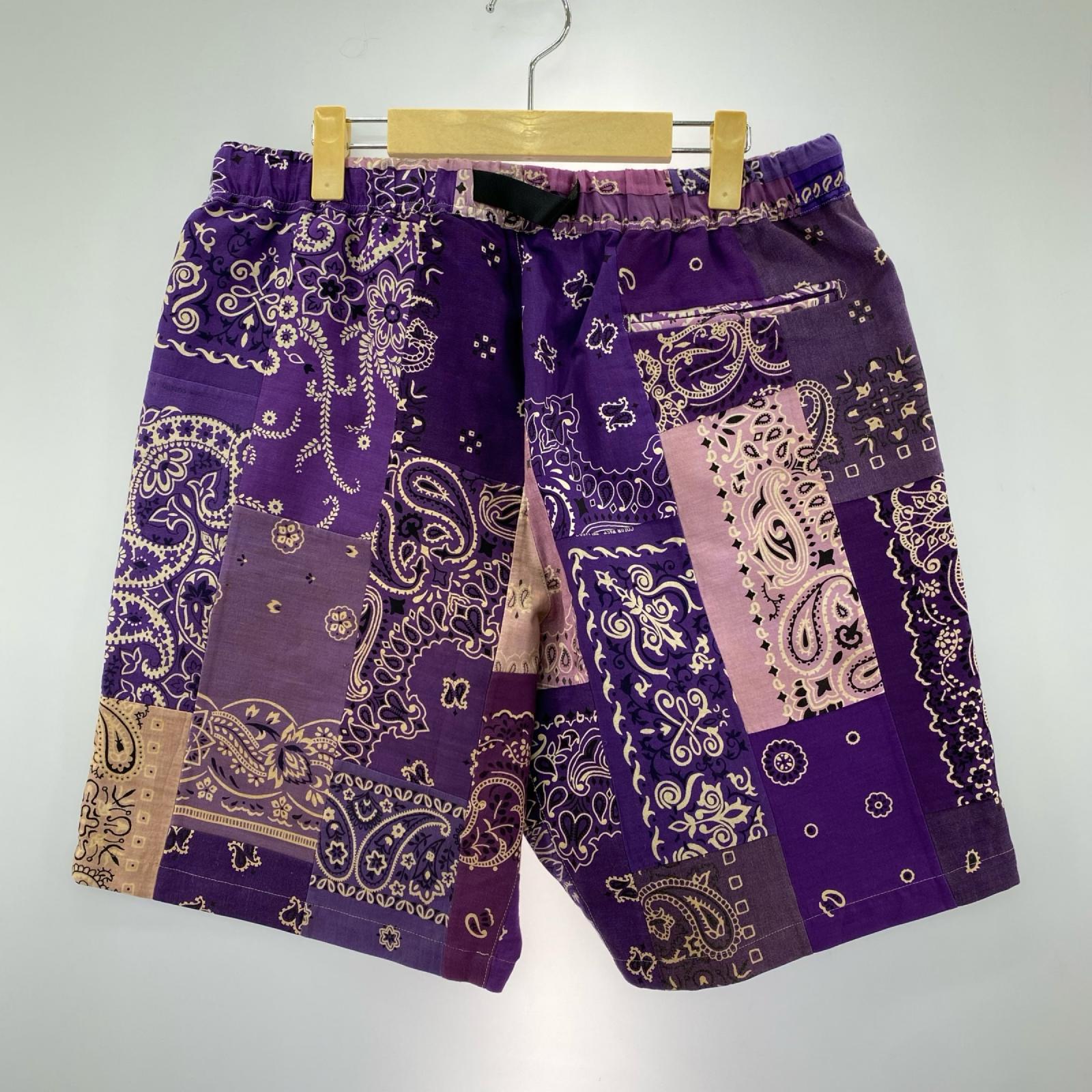 ショートパンツ Warm Bandana Easy Shorts(2) 2 パープル