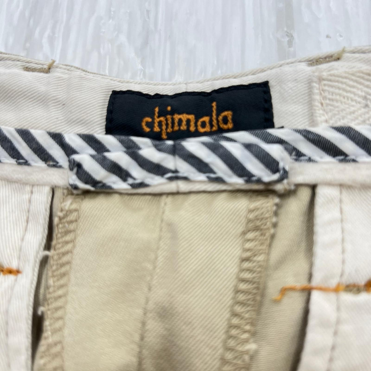 パンツ chimala ×JOURNAL STANDARD ﾀﾞﾒｰｼﾞ加工 ﾁﾉﾊﾟﾝ (28) 28 ベージュ