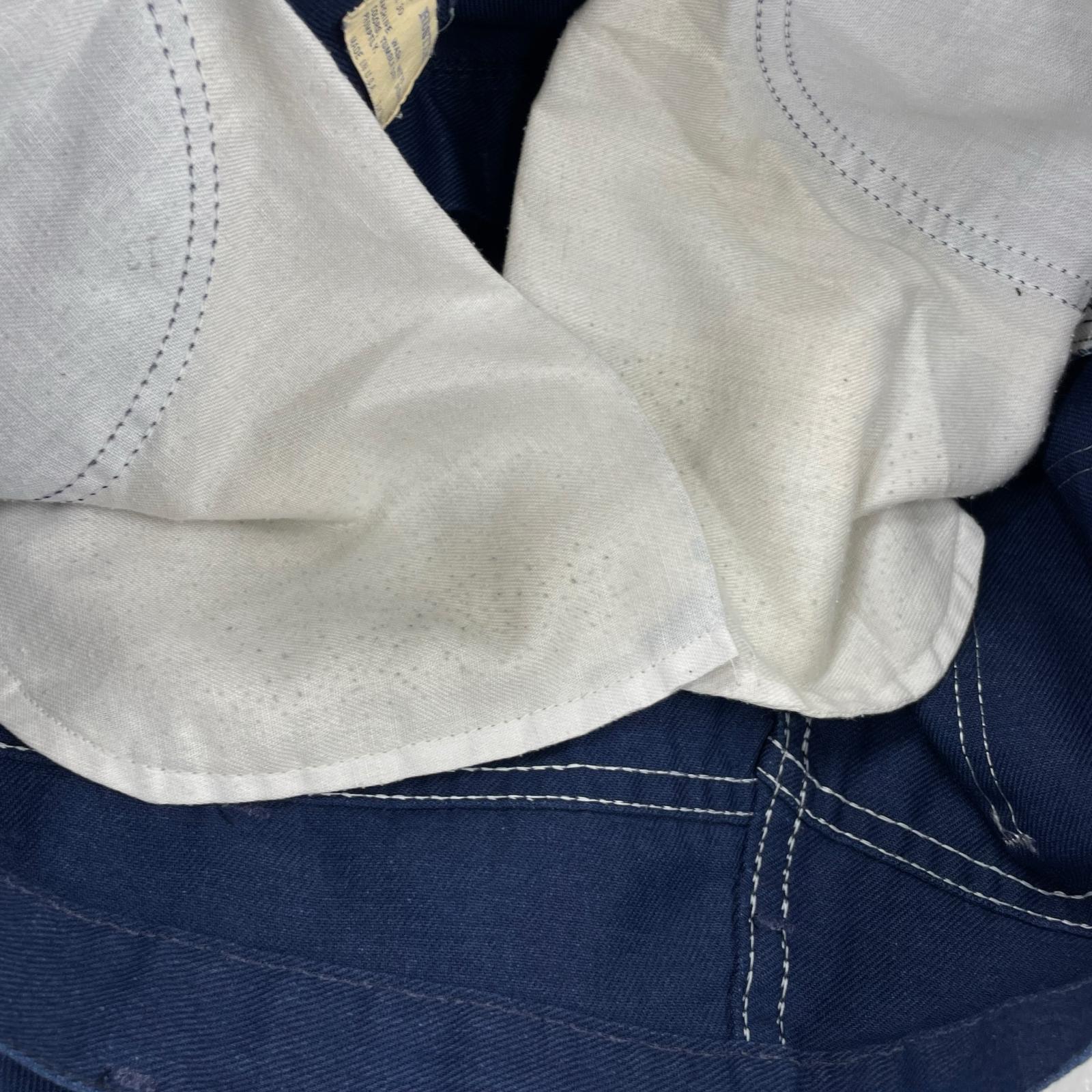 パンツ 70~80s デニムスラックス W36 L30 ブルー