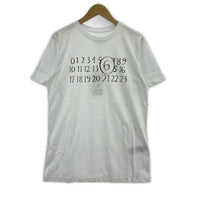 半袖Ｔシャツ MM6 26SS カレンダー プリントTee 16Y ホワイト ホワイト