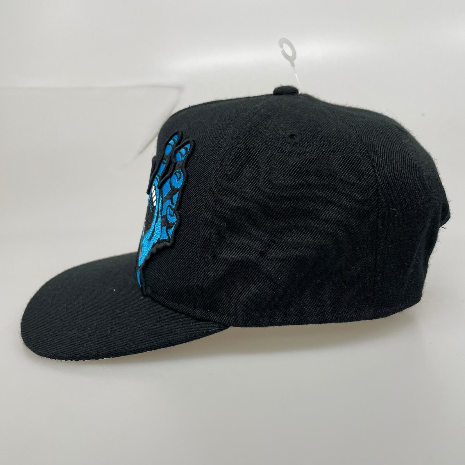 キャップ ロゴ刺繍キャップ BLK ブラック
