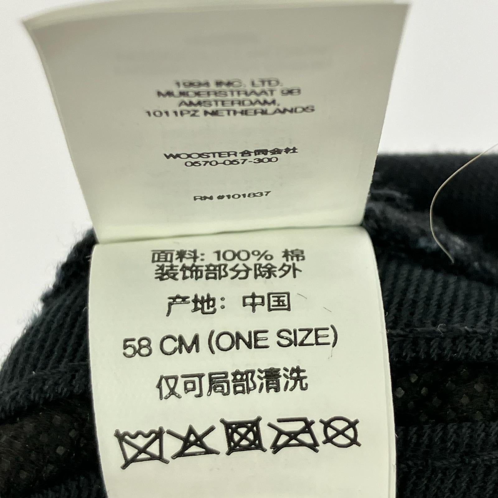 キャップ 23FW Snap Pocket Camp Cap ブラック