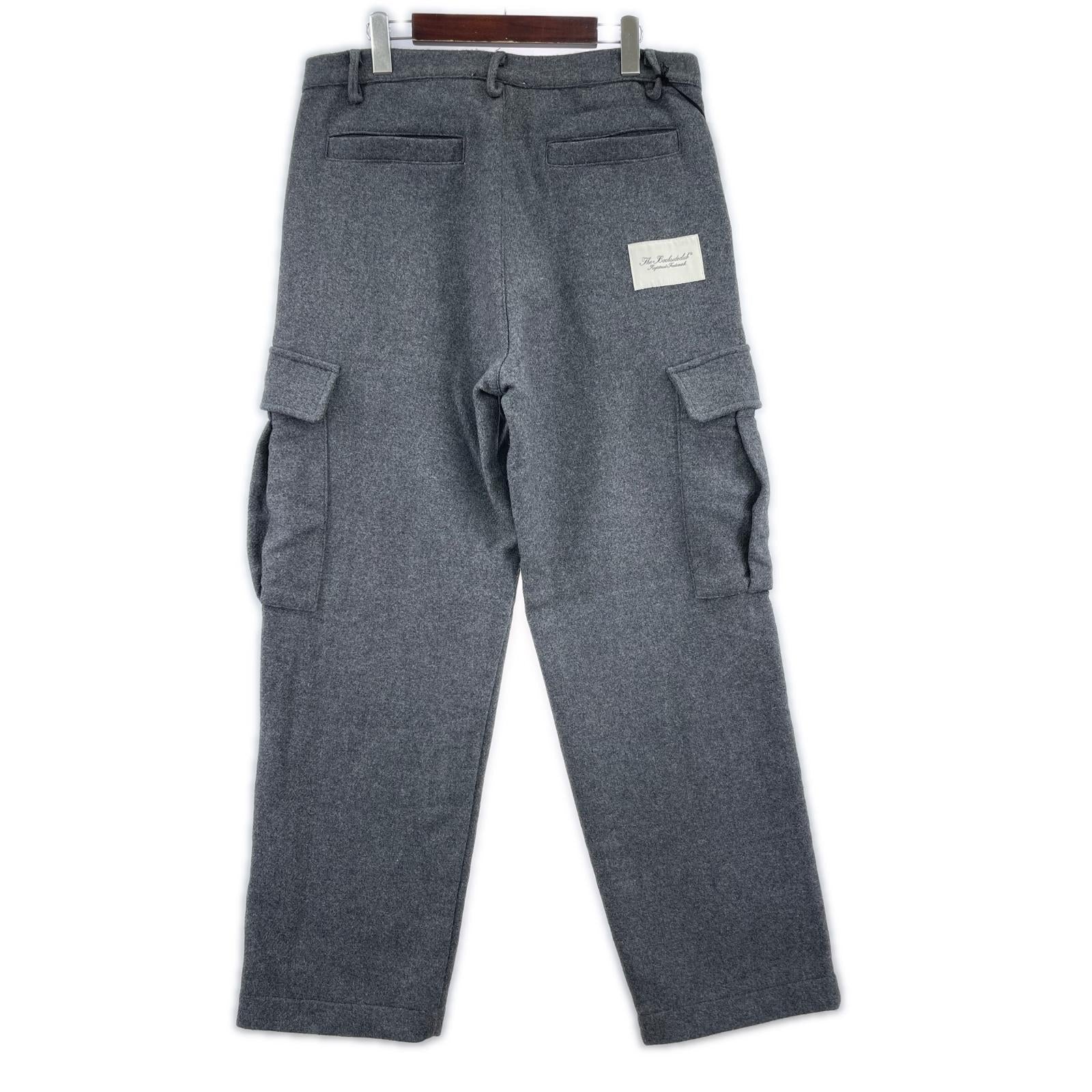 パンツ backsideclub ウールカーゴパンツ グレー グレー