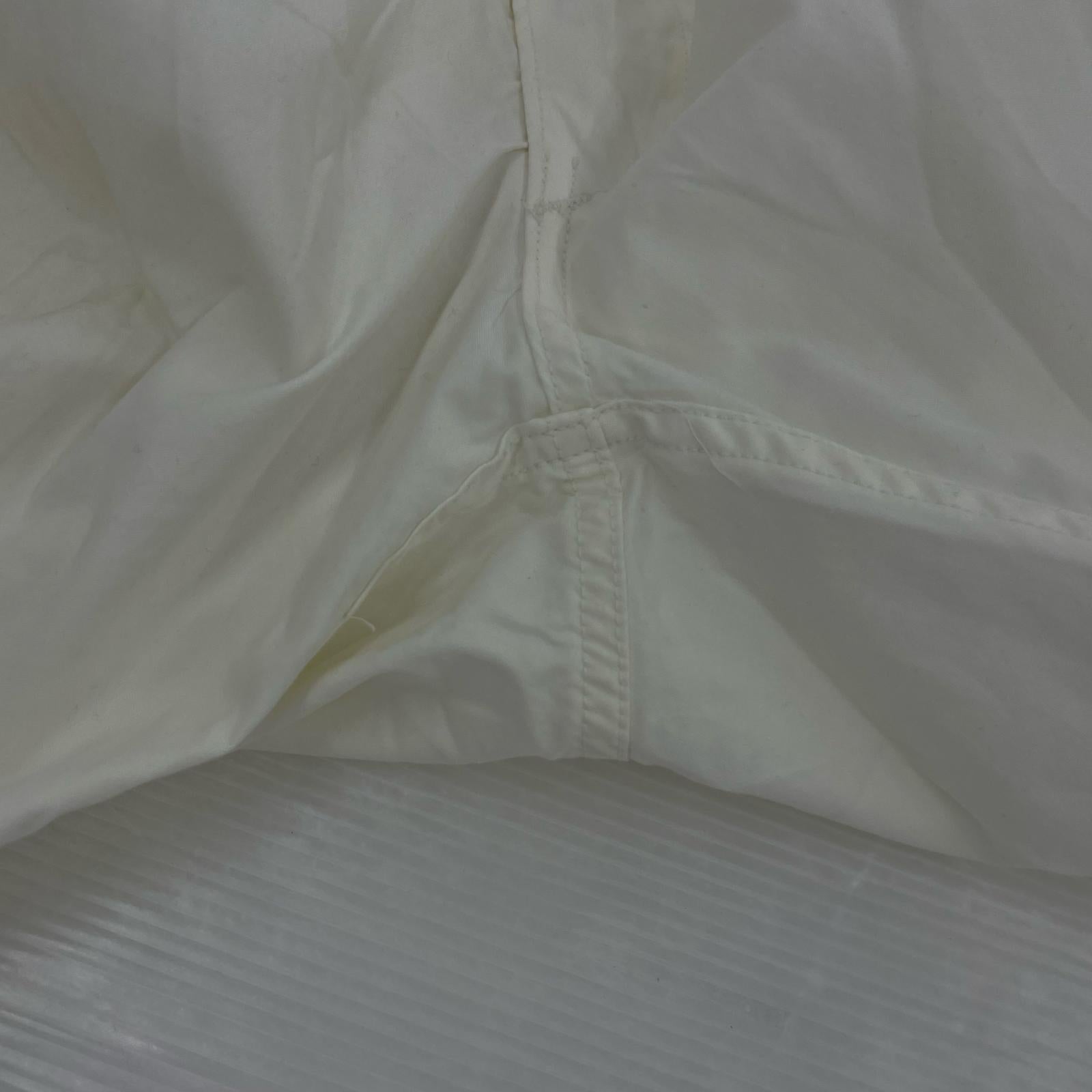 パンツ 89年 U.S.ARMY SNOW CAMO オーバーパンツ 白 M ホワイト