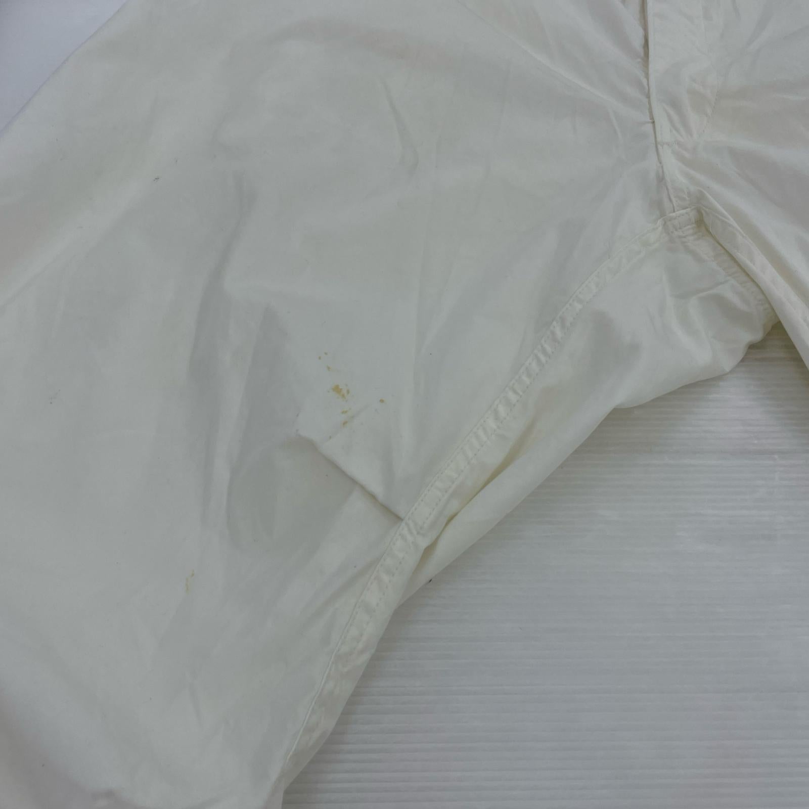 パンツ 89年 U.S.ARMY SNOW CAMO オーバーパンツ 白 M ホワイト