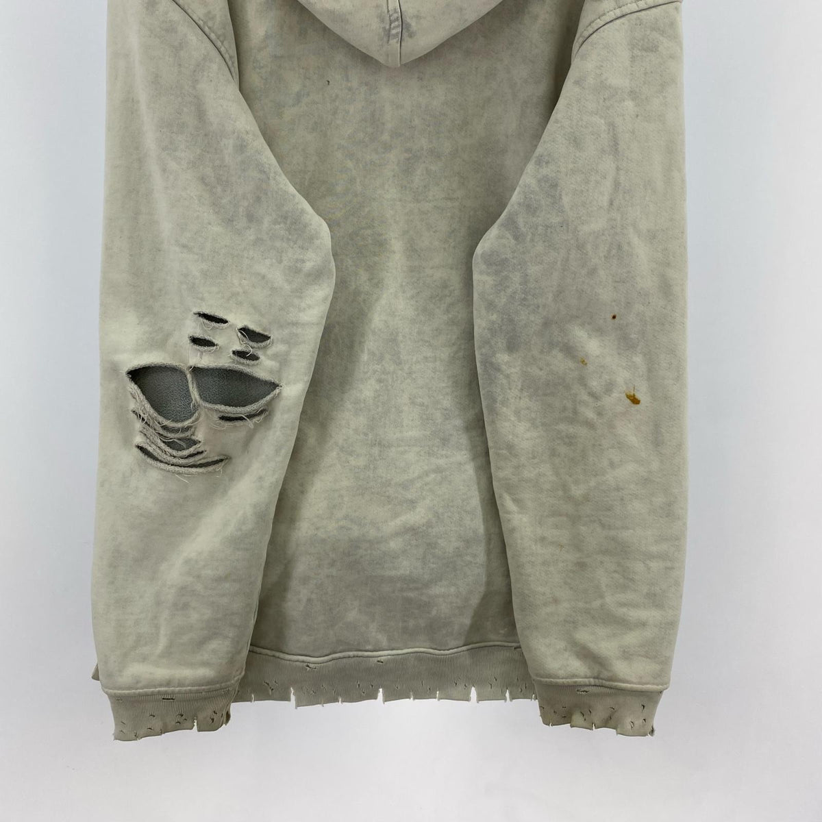 パーカー Alchemist 18ss KOOL damaged Hoodie S S ホワイト