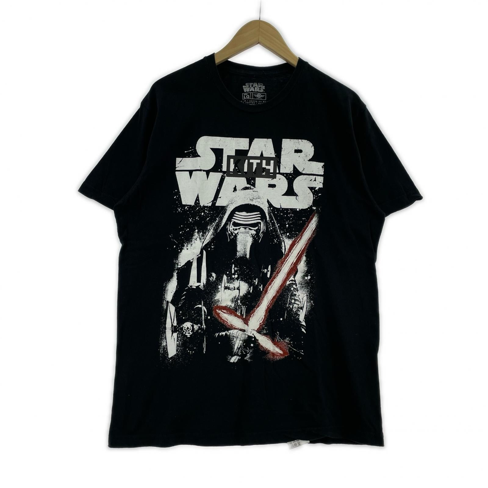 半袖Ｔシャツ KITH STAR WARS ダーズベイダー プリントTee LG ブラック ブラック
